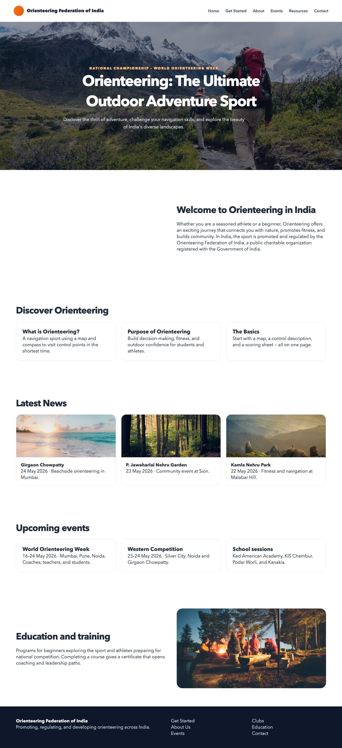 Orienteering Federation Of India