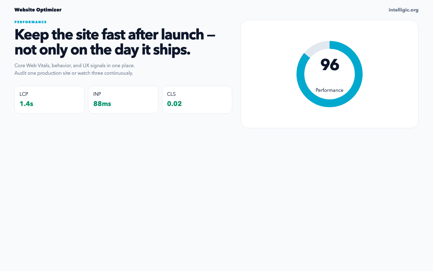 Website Optimizer